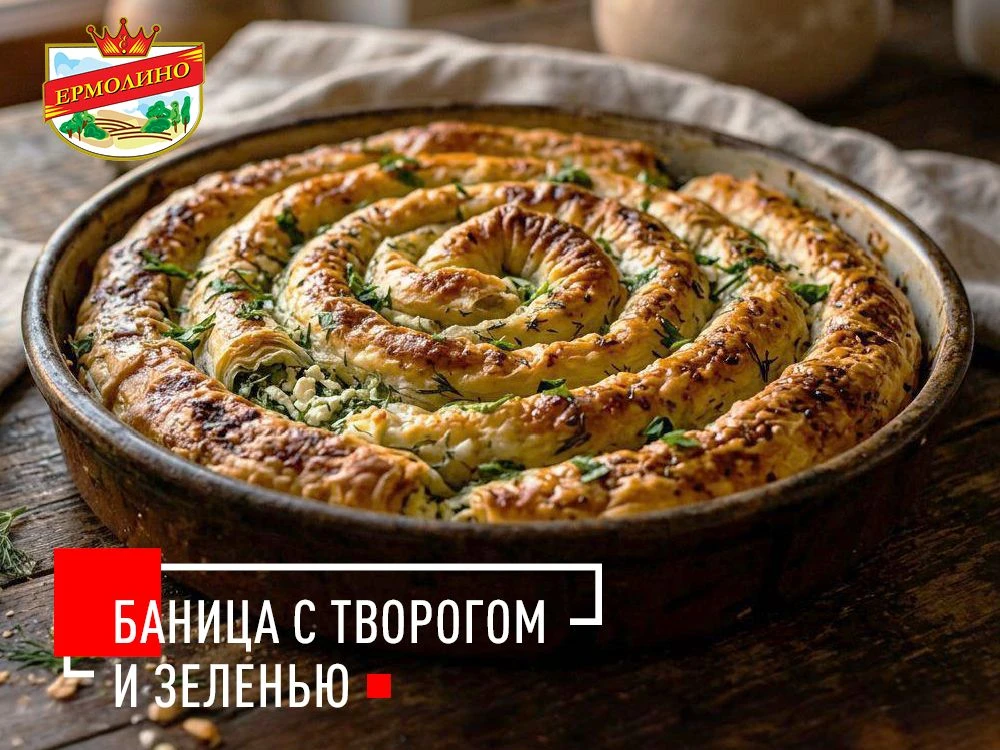 Ирина Л. рекомендует попробовать ещё один интересный рецепт. Сегодня готовим болгарскую баницу с тво