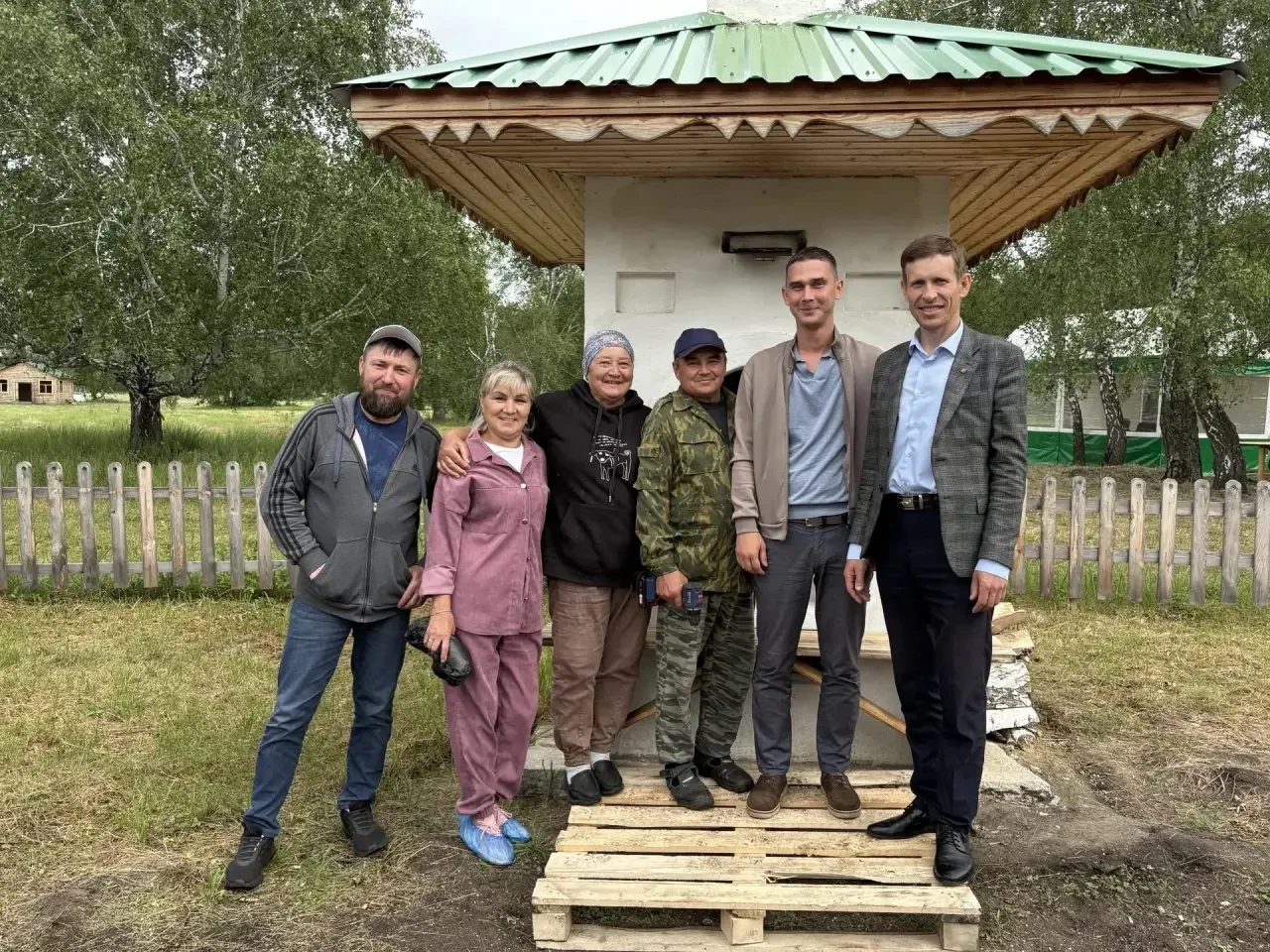 Работаем на площадке проведения Сабантуя в Курганской области.

Праздник готовим совместно со Всемир
