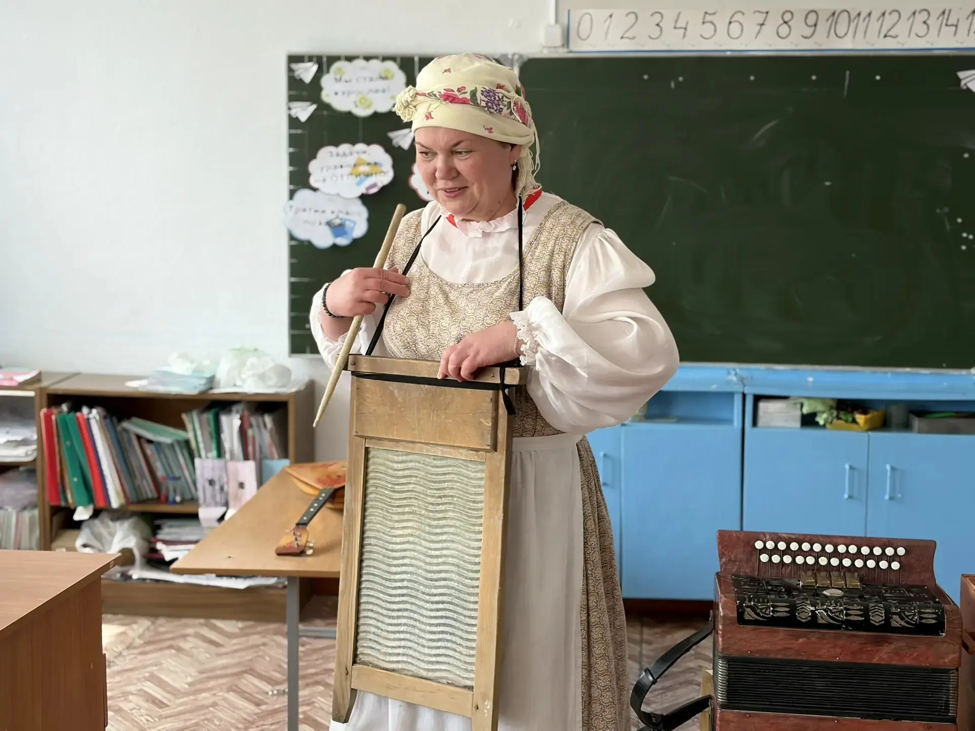 3 июня 2026 года в Калининской школе прошел увлекательный мастер-класс «Знакомство с музыкальными ин