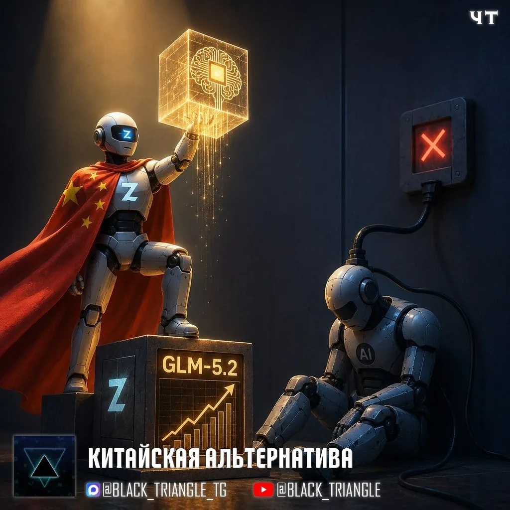 ☝🏻Китайцы пользуются слабостью Anthropic и выпускают GLM-5.2 — ровно в тот момент, когда США приказ
