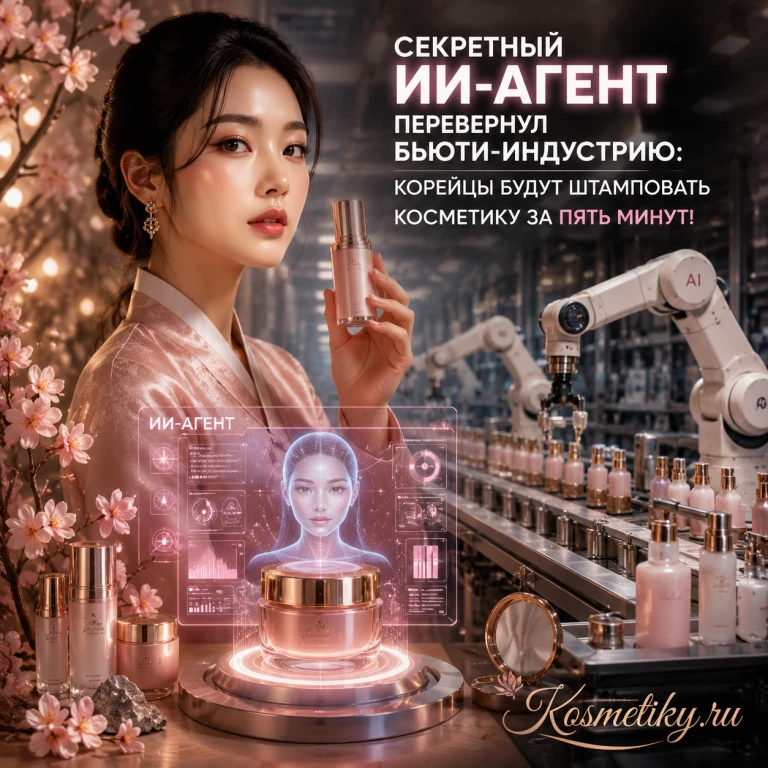Секретный ИИ-агент перевернул бьюти-индустрию: корейцы будут штамповать косметику за пять минут!

Де