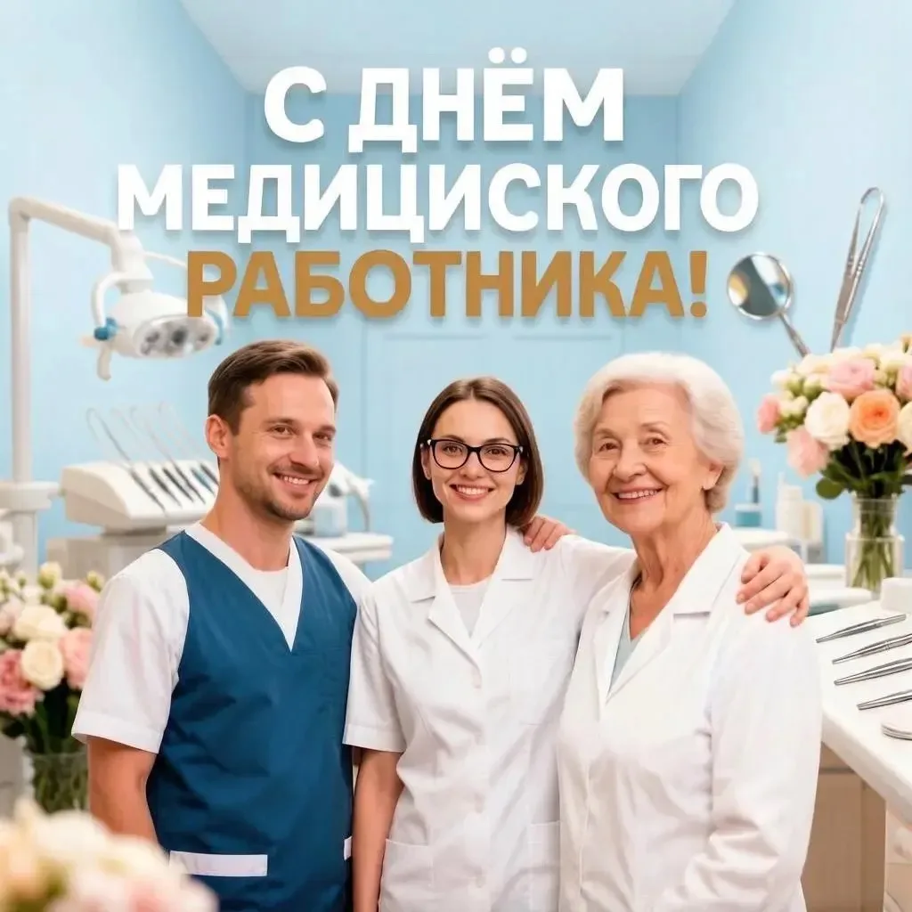 С Днём медицинского работника!

В этот особенный день мы говорим самые тёплые слова благодарности вс