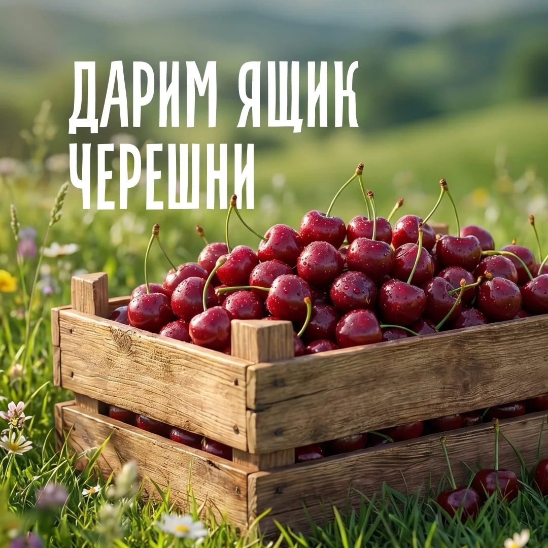 Лето — это маленькая жизнь, а черешня — её главный вкус ☀️

Мы решили не мелочиться и подарить кому-