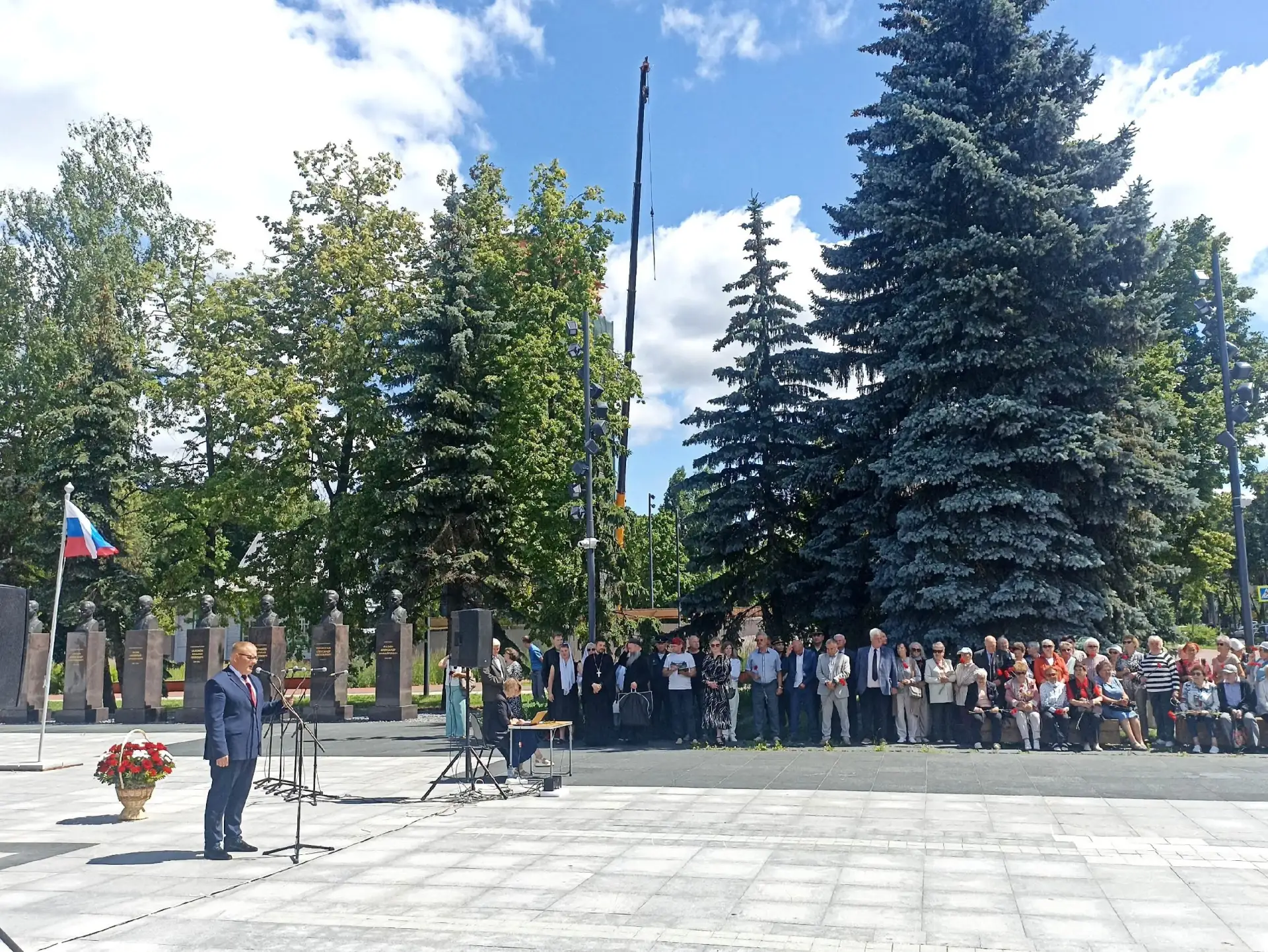 22 июня в Арзамасе почтили память павших в Великой Отечественной войне — День памяти и скорби, 85 ле