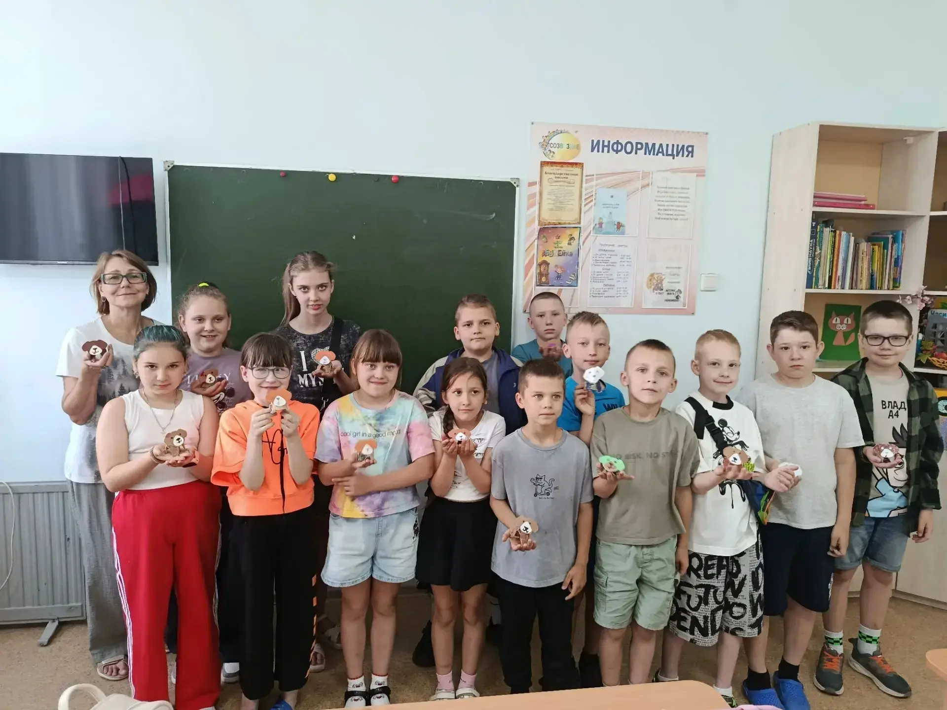 ☀️ТВОРЧЕСКАЯ МАСТЕРСКАЯ
16 июня воспитанники ДОЛ 
"Солнышко" приняли участие в мастер - классе по из