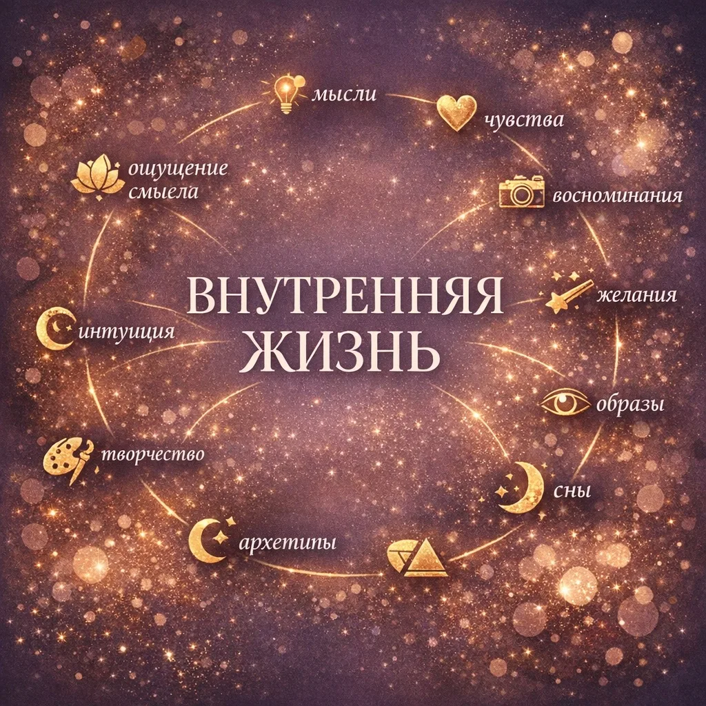 🌙 ВНУТРЕННЯЯ ЖИЗНЬ: 
ТО, ЧТО ДЕЛАЕТ ТЕБЯ ТОБОЙ

Мы столько внимания уделяем внешнему. Как выглядим.
