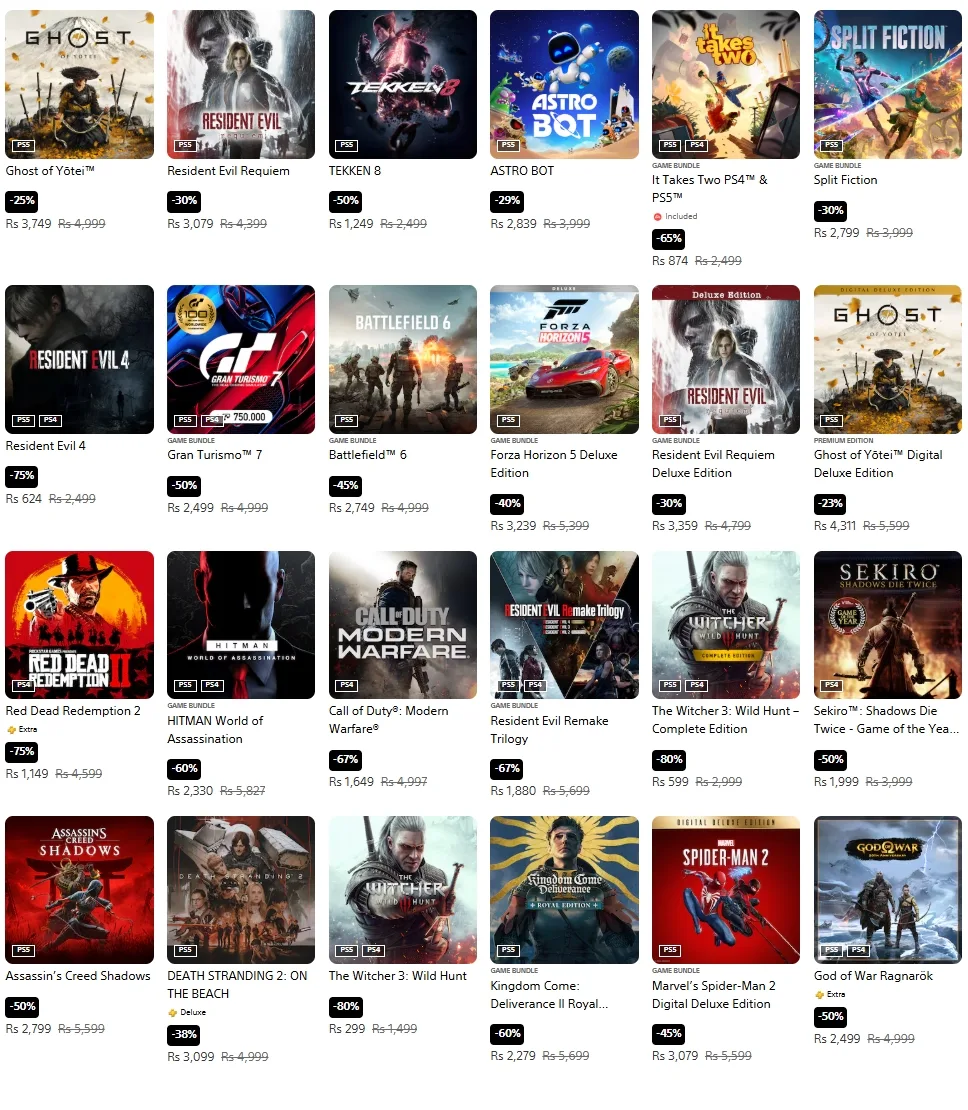🔥 Цены на распродаже «Days of Play» в индийском регионе!

Карты пополнения Индия:

• 1000 Rs - 1300