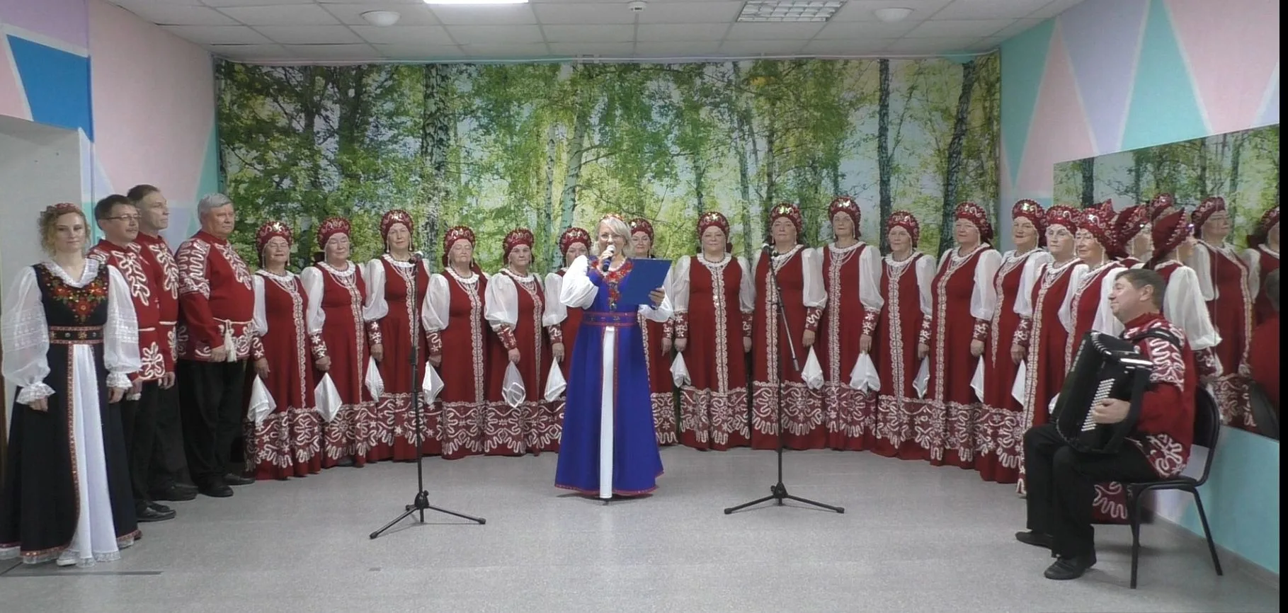 6 июня НСК хор русской песни «Невские голоса» и вокальный ансамбль «Калина» подвели итоги года на от