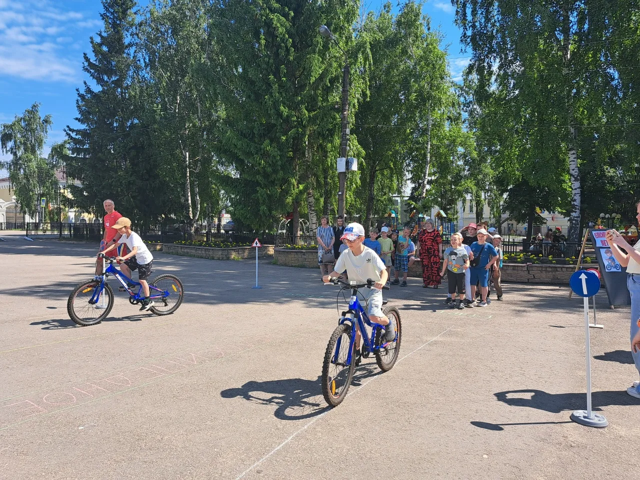 🚴‍♀ В рамках проекта «Велосипедное лето» Спасский центр творчества организовал для ребят из пришкол