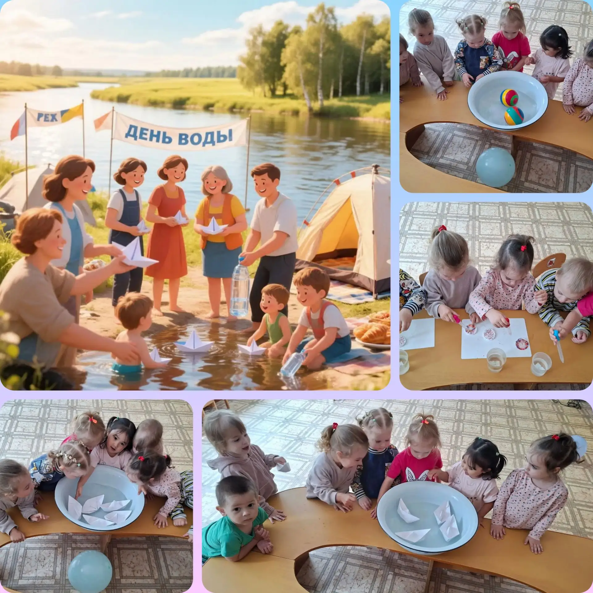 #ДетскийСад_Клеверок
💧😀🌊😀💧😀🌊💧
День Воды – море эмоций, познавательных открытий и незабываемы