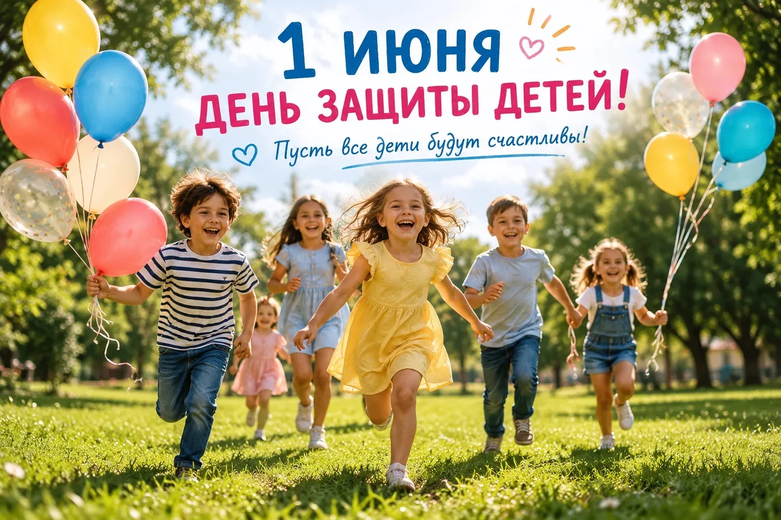 🌞 С Днём защиты детей и первым днём лета! 🌞

Дорогие дети, родители, педагоги и сотрудники!

Сегод