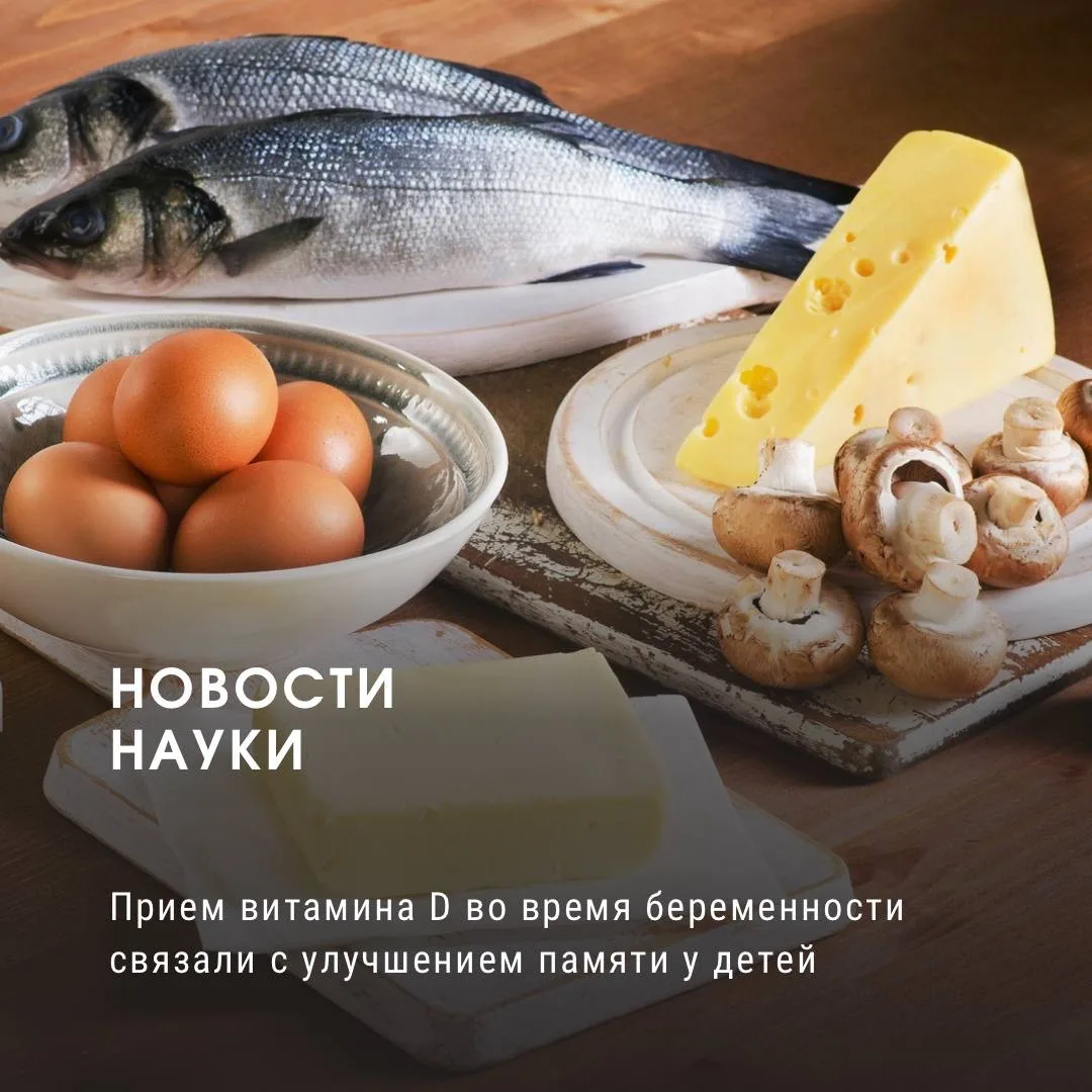 Прием витамина D во время беременности связали с улучшением памяти у детей

💊 Ученые из Копенгагенс