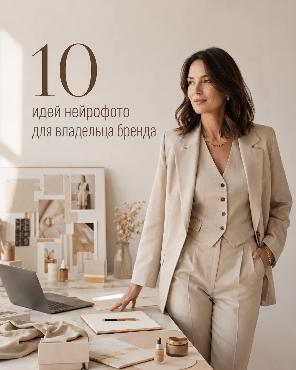 10 идей нейрофото для владельца бренда.
                                                            