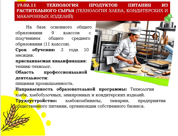 🍞🍰 От зёрнышка до круассана: твоя будущая профессия

Думаете, чтобы создавать вкусные десерты или 