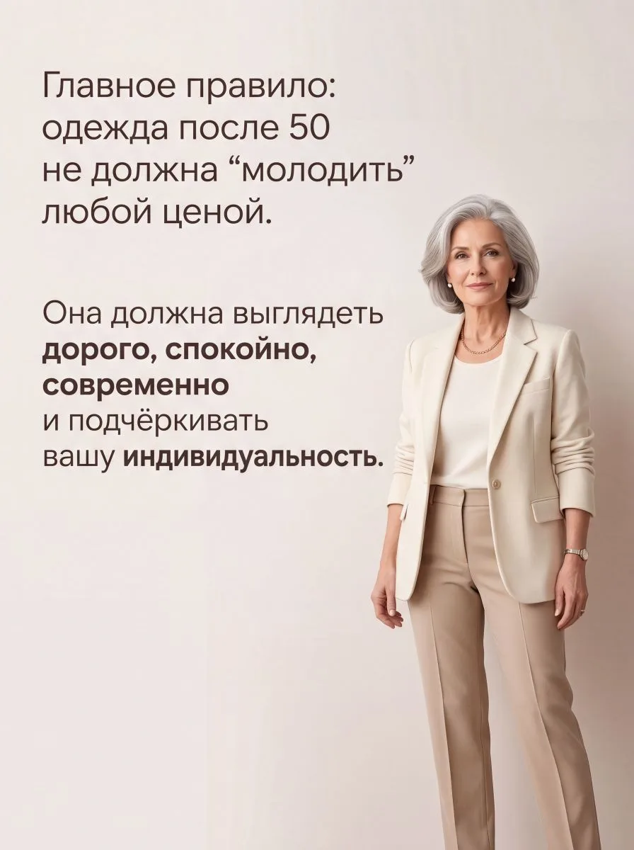 Если вам или вашим клиентам за пятьдесят учитывайте рекомендации  стилистов. Женщинам 50+ стилисты о