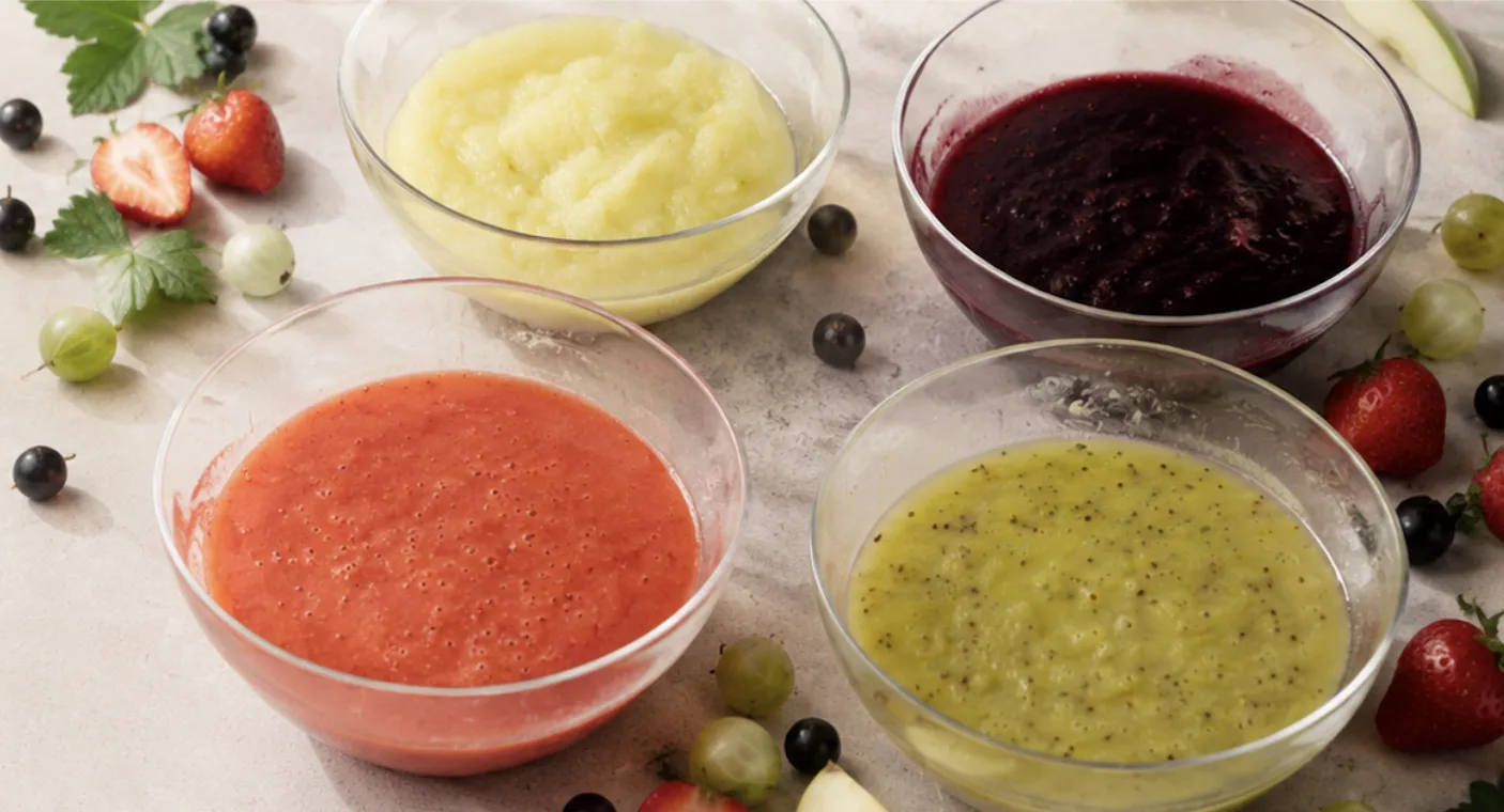 🍓Какое лето без ягод и фруктов?
Какие летние десерты без пюре?🥣

Спешу поделиться уроком, который 