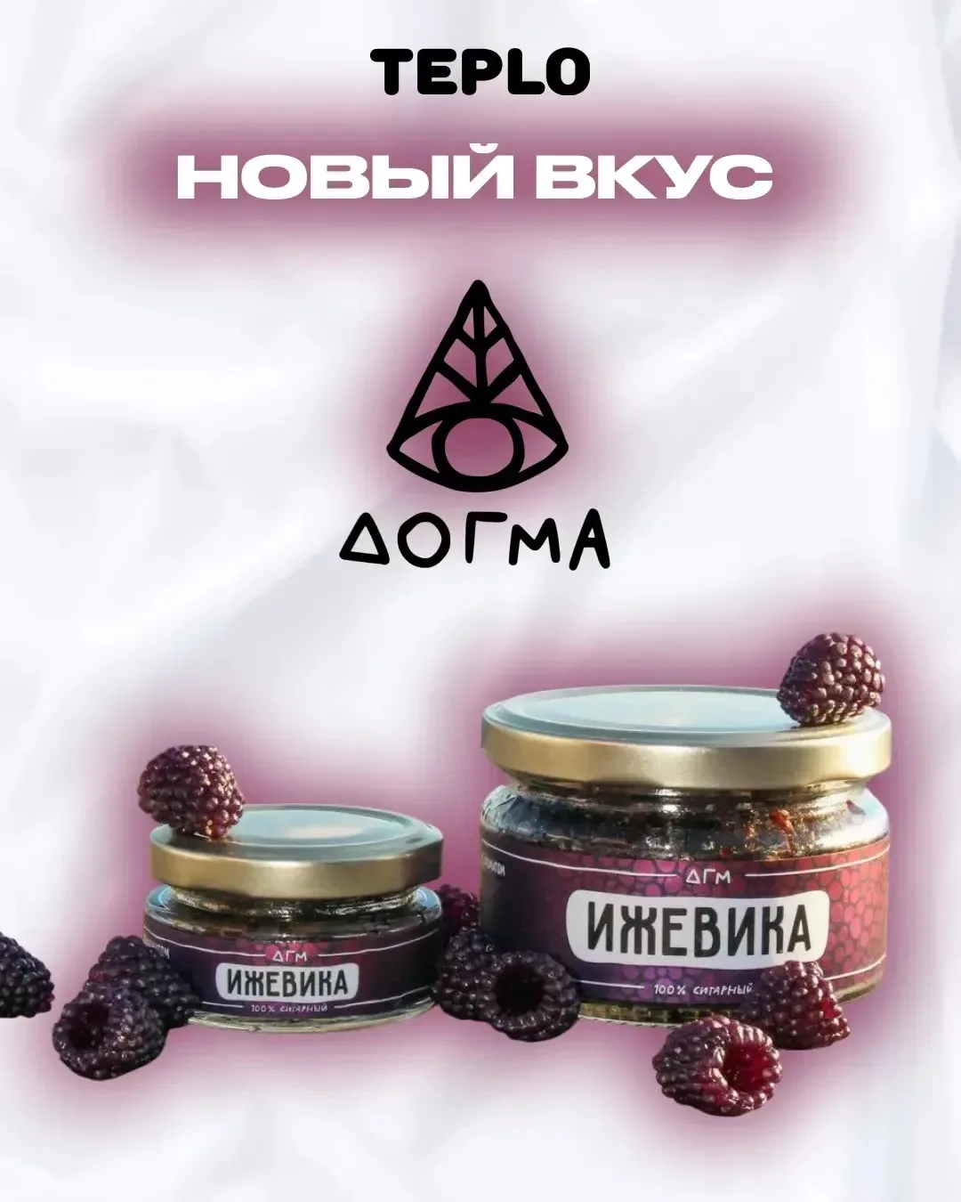 🫐 Новый вкус от ДОГМА — Ижевика

Ежевика в основе, Ижевск в идее.

Глубокий ягодный вкус спелой еже