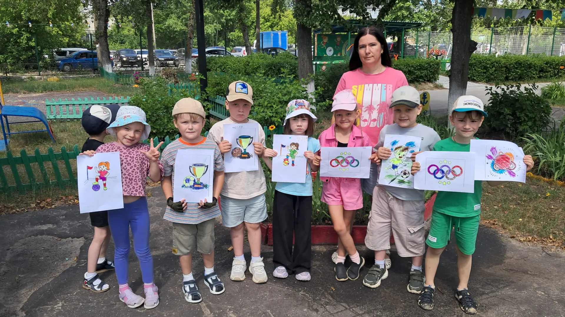 📌Олимпийские игры в детском саду📌                                                         Сегодня 
