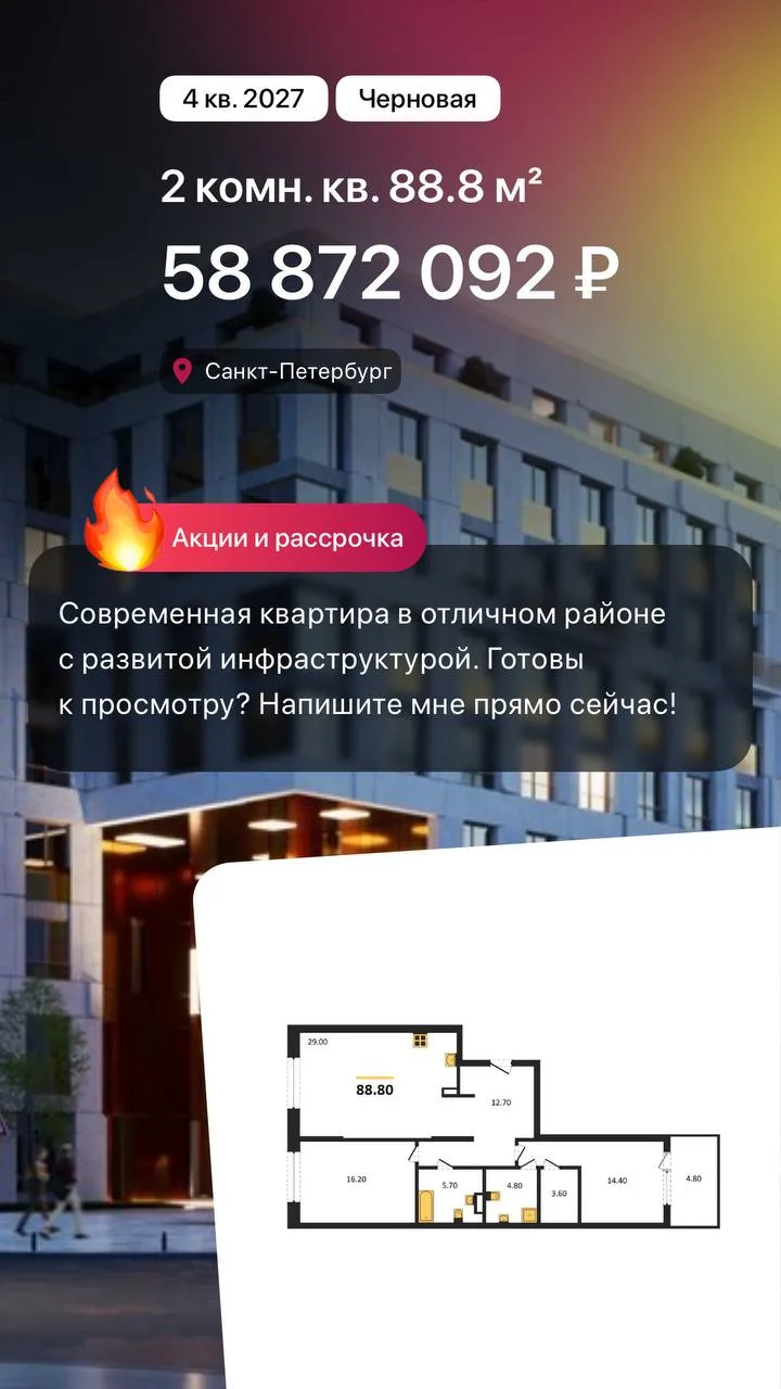 🔑 Эксклюзивный премиум-проект на Аптекарском острове ✨

Друзья, если вы цените комфорт и статус, хо