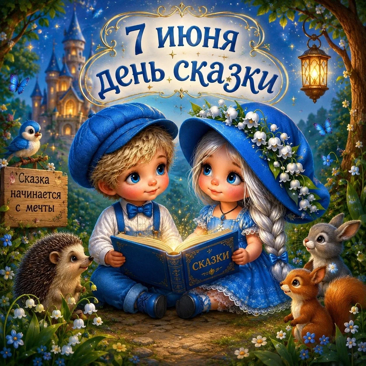 Сегодня день сказки! ✨
7 июня — это не просто дата в календаре, а повод окунуться в мир волшебства, 