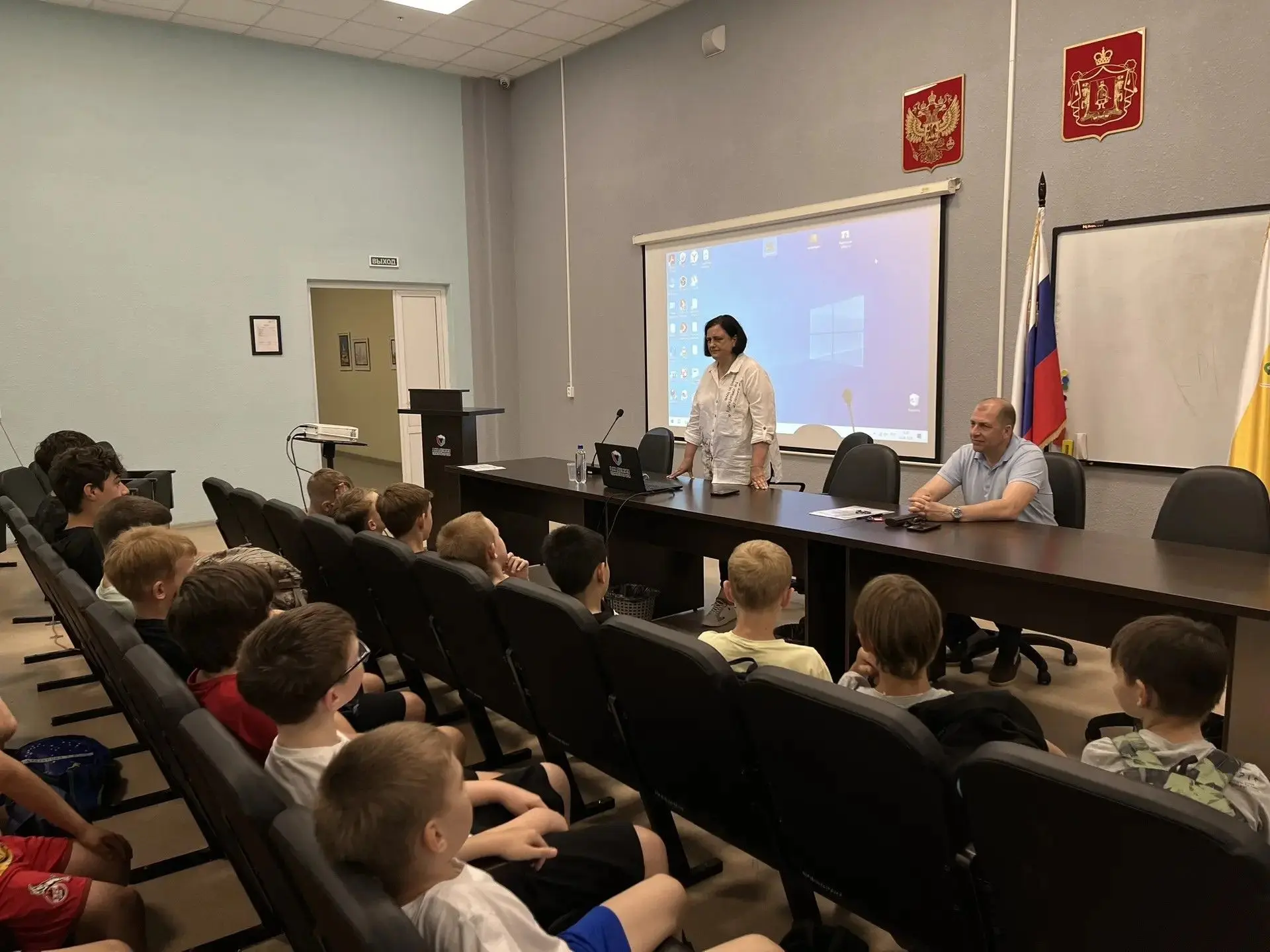 ‼️10 июня в стенах Академии единоборств состоялась встреча с начальником отдела первичной профилакти