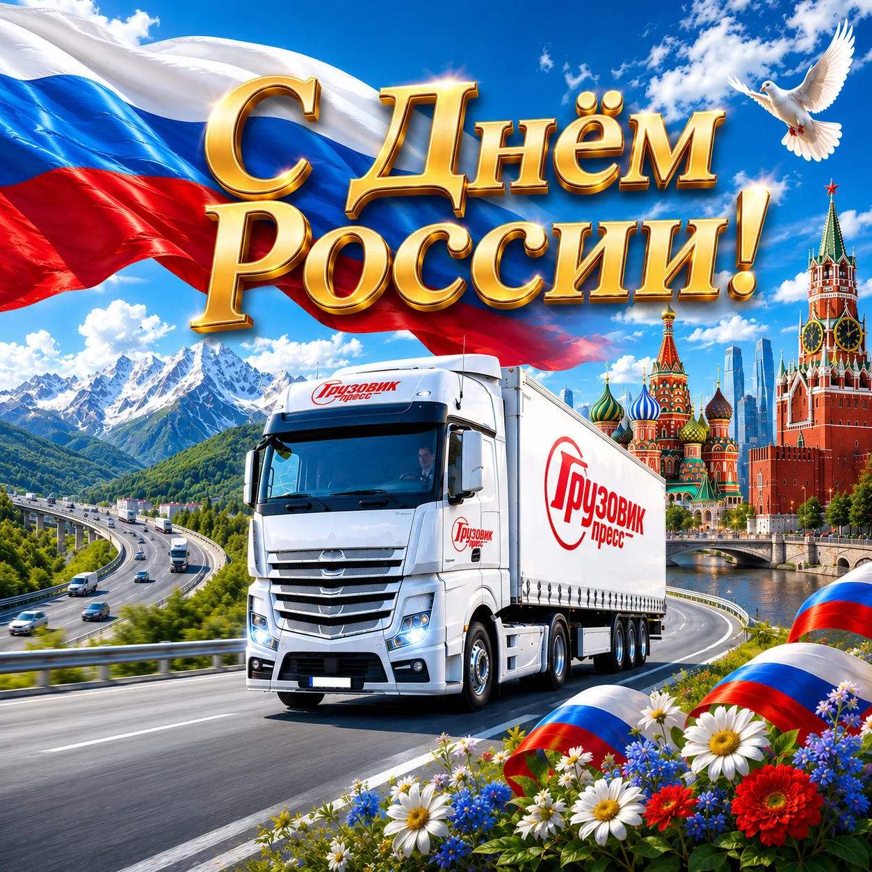 Дорогие друзья и коллеги!

От всей души поздравляем вас с Днём России! 🇷🇺

Наша страна — это прежд
