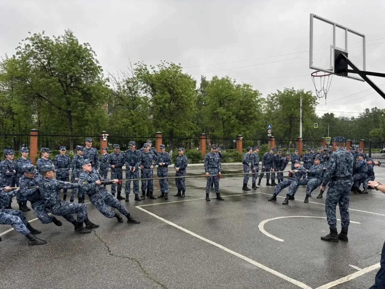 ✔️ В Кузбасском институте ФСИН России состоялось первенство  по перетягиванию каната в преддверии Ме