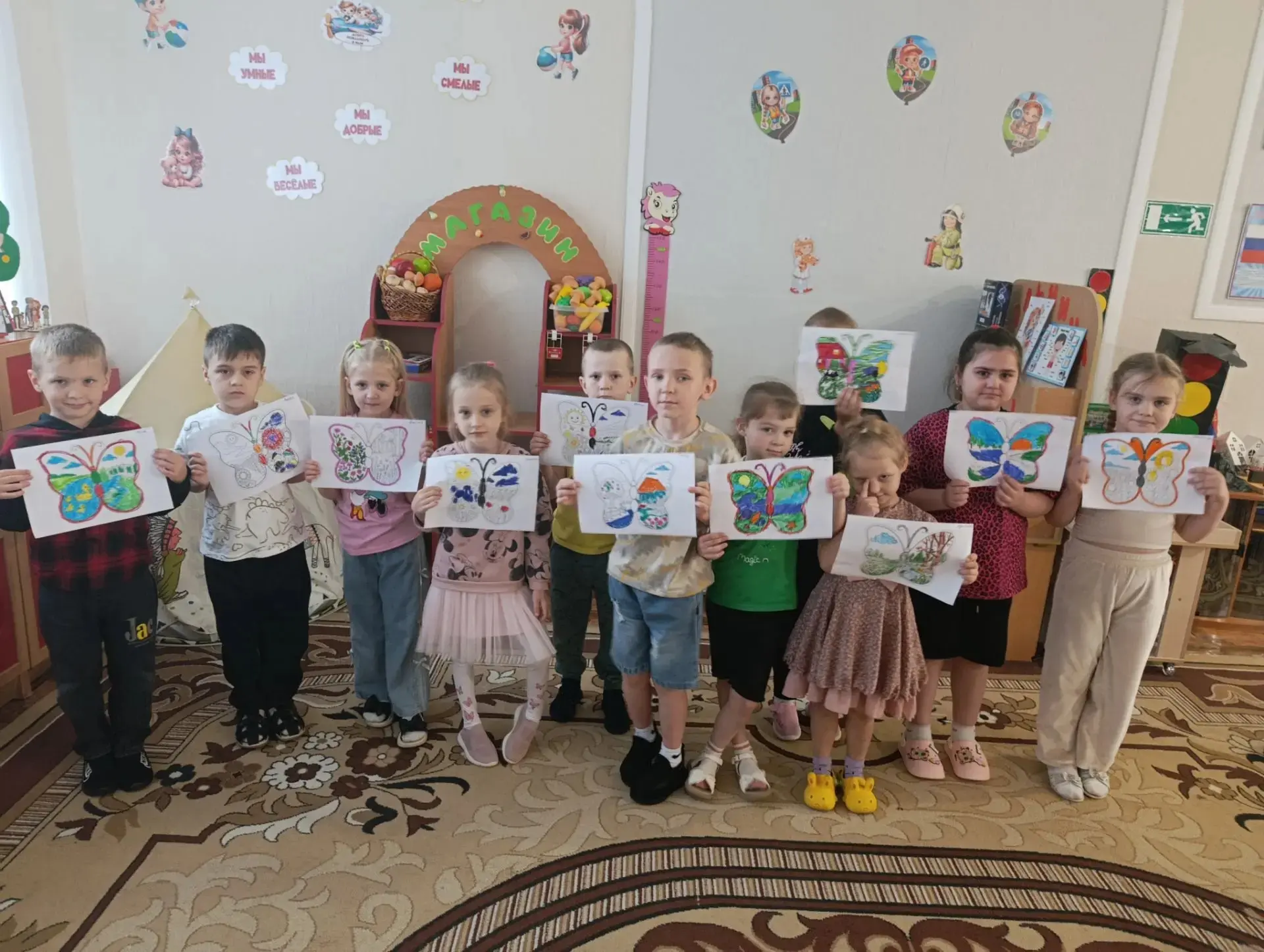 Палитра лета: как в группе «Русалочка» рождались волшебные бабочки.
Лето — это не просто время года,