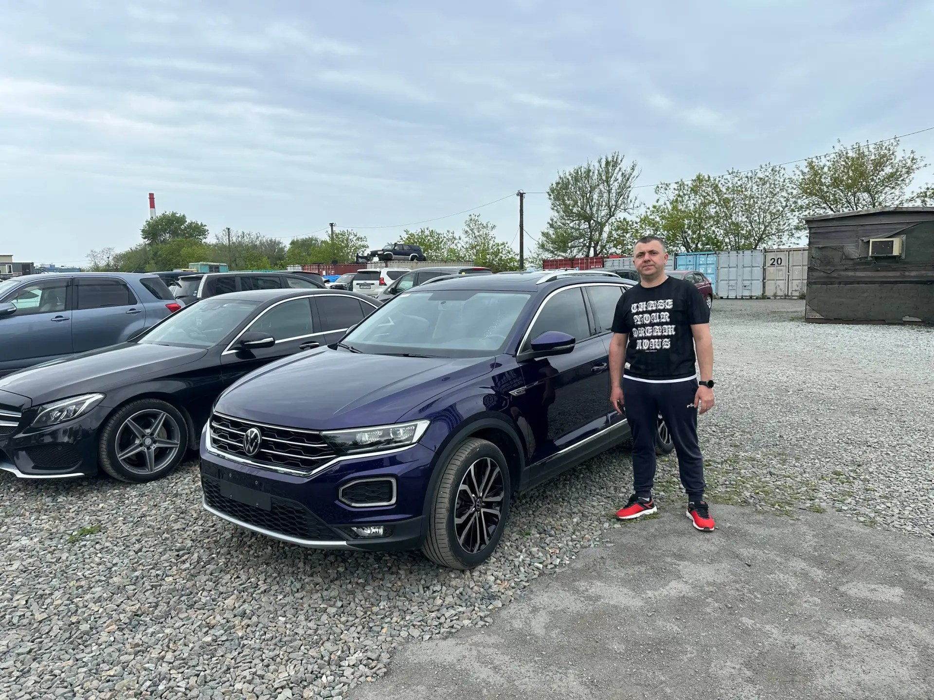 🚘 Выдали во Владивостоке Volkswagen T-Roc 280tsi Comfort Plus 2022г., привезен из Китая для нашего 