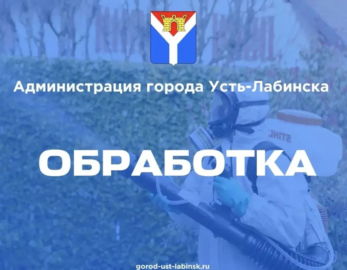 Информируем вас о проведении акарицидной обработки от комаров на территории города. 

📅 Дата провед
