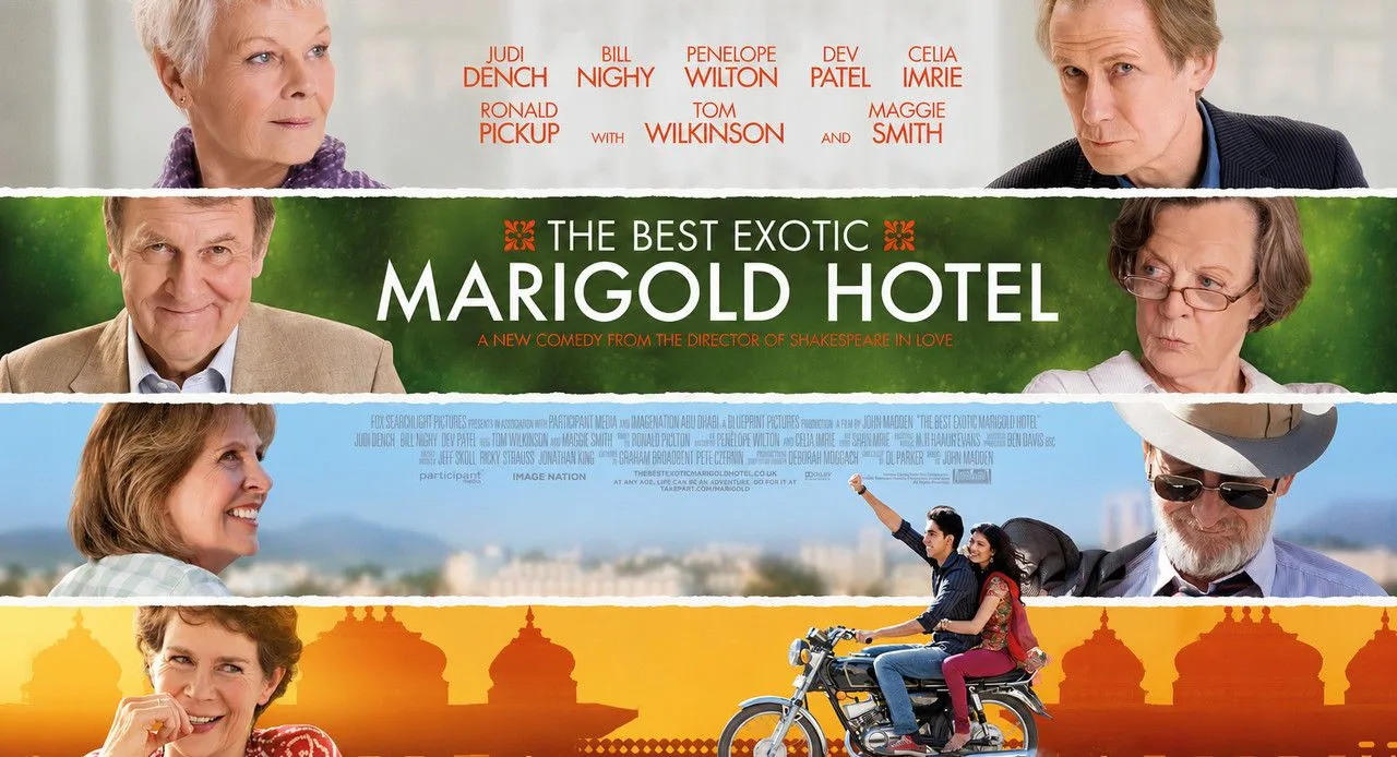 🇬🇧🇺🇸🇦🇪Отель Мэриголд: Лучший из экзотических (The Best Exotic Marigold Hotel), 2011

#фильм #д