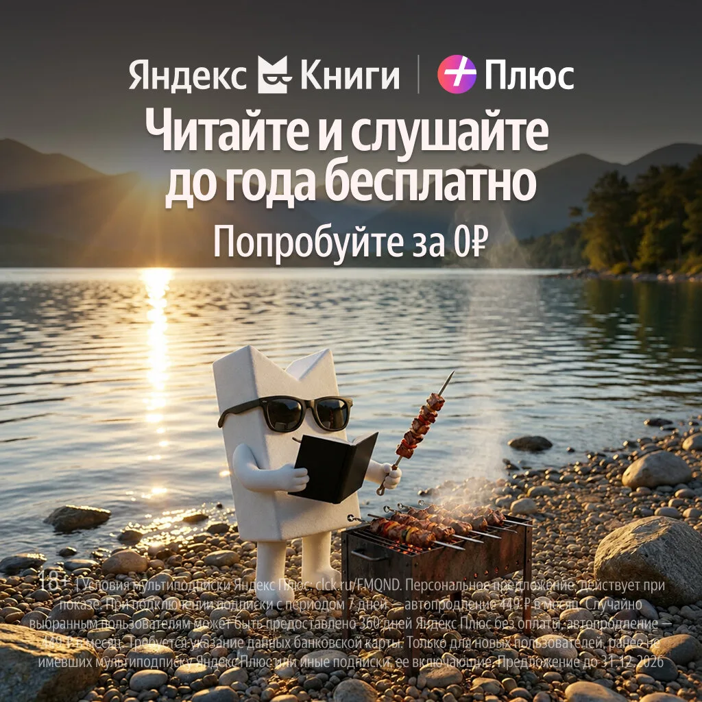 Яндекс Книги — попробуйте подписку до года бесплатно

Успейте оформить подписку 🏃‍♂️

Читайте и слу