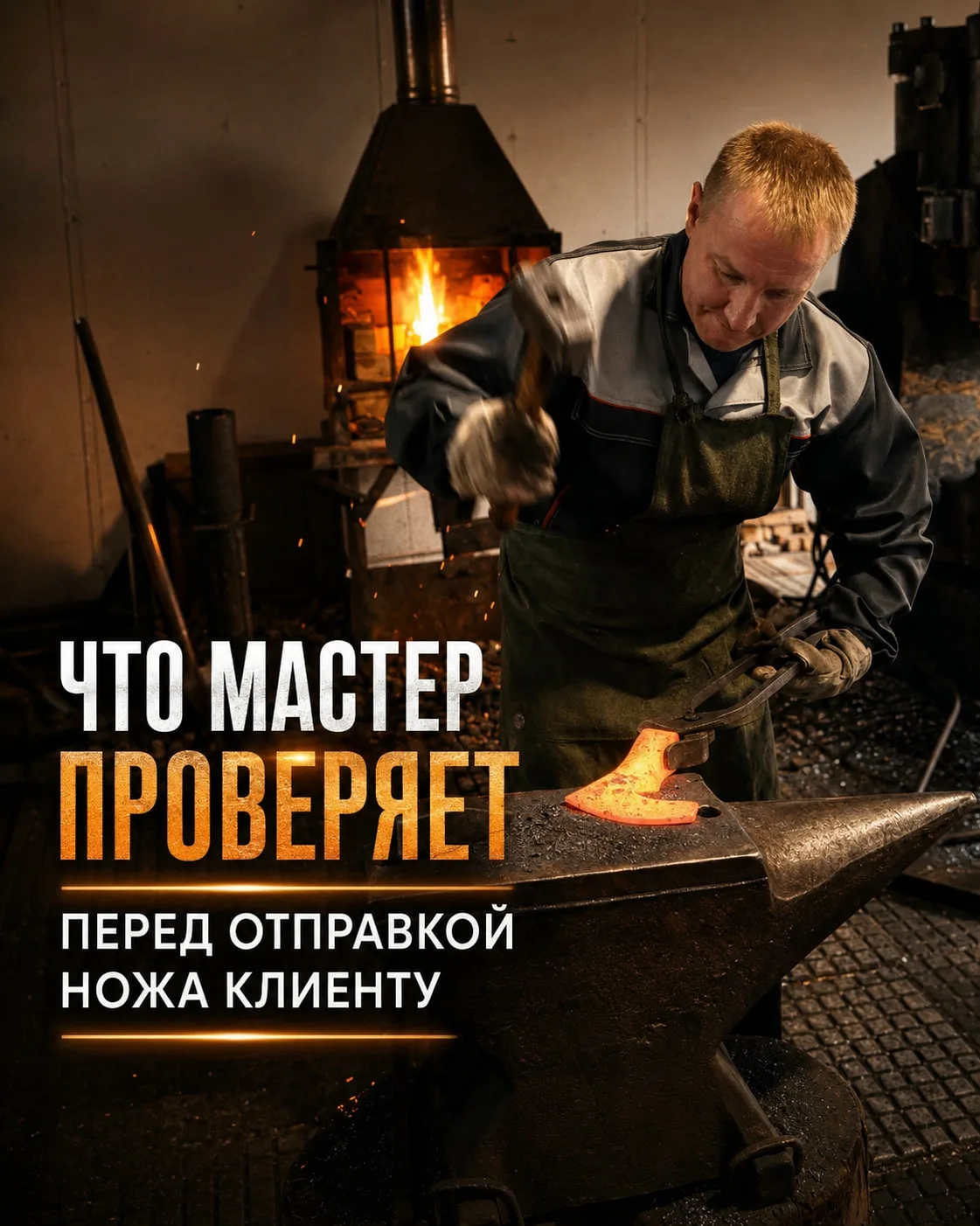 Что мастер проверяет перед отправкой ножа клиенту

Финальная проверка — один из самых важных этапов 