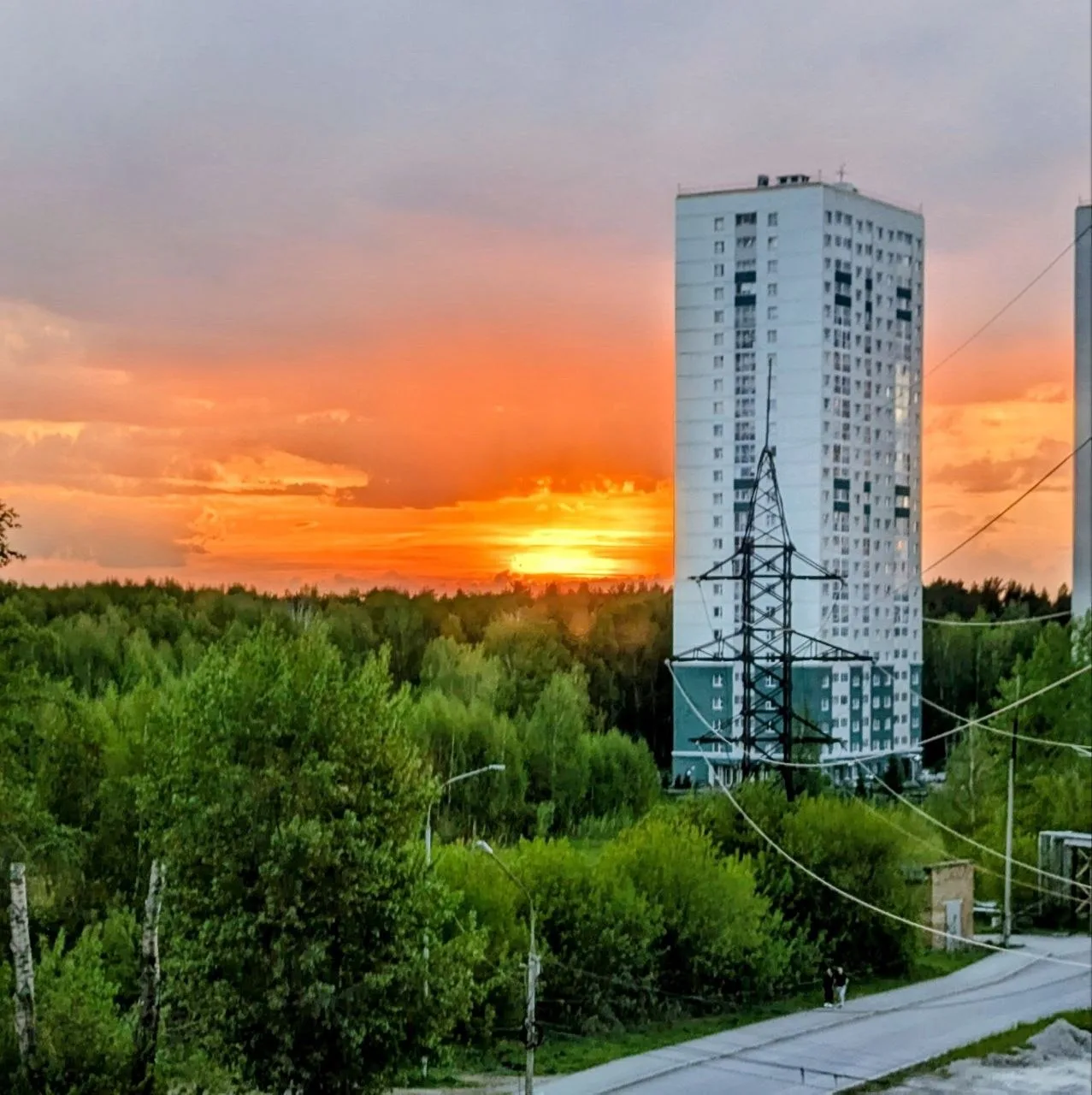Закат в любимой Первомайке 🌅😍