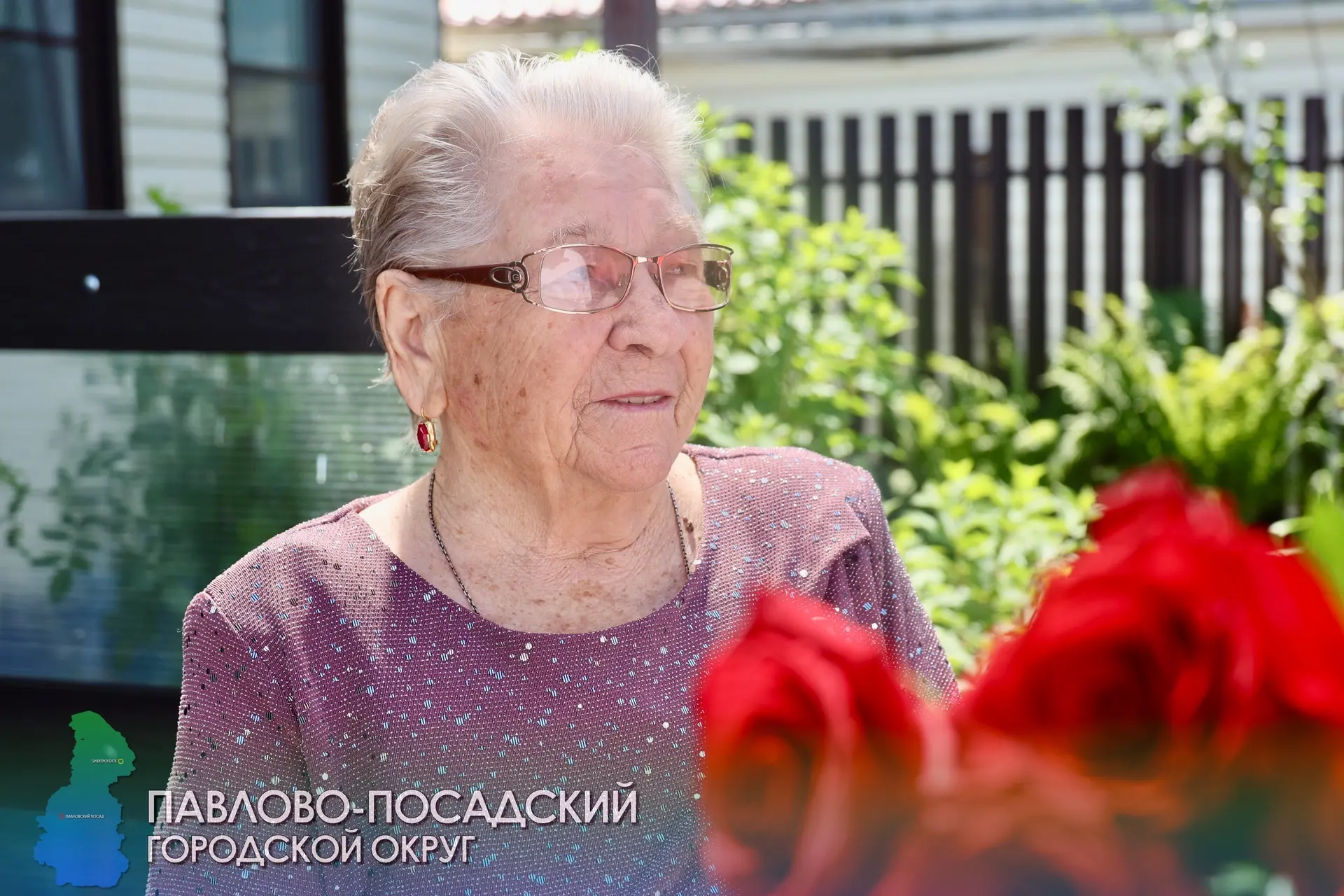 Поздравил с 95-летним юбилеем замечательную жительницу нашего округа, Елену Павловну Болдыреву! 🌷

