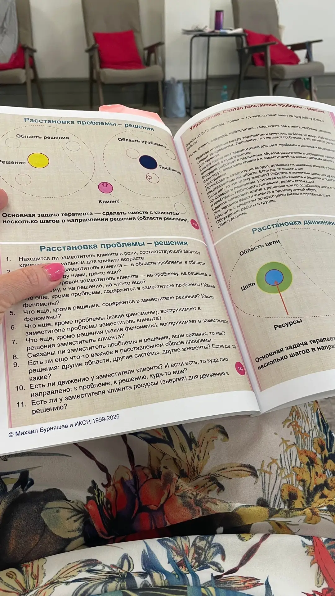 Новое в моих расстановках, как терапевта.

Я полноценно использую элементы расстановок в индивидуаль