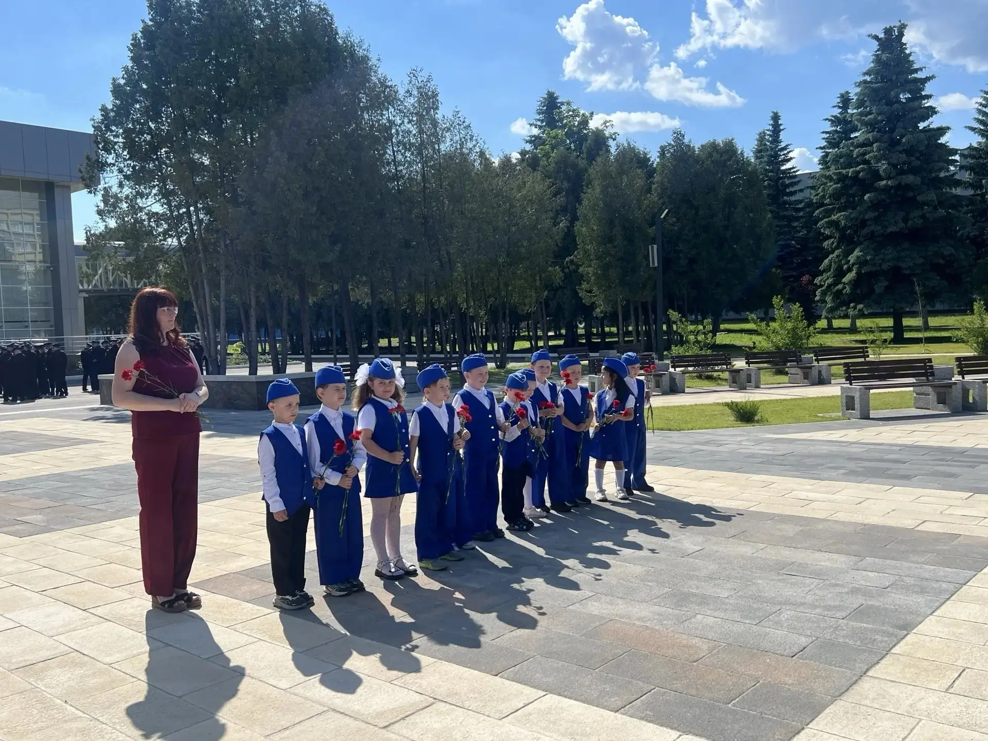 ▶️Сегодня воспитанники старшей группы «Лучики» приняли участие в торжественных мероприятиях, посвящё