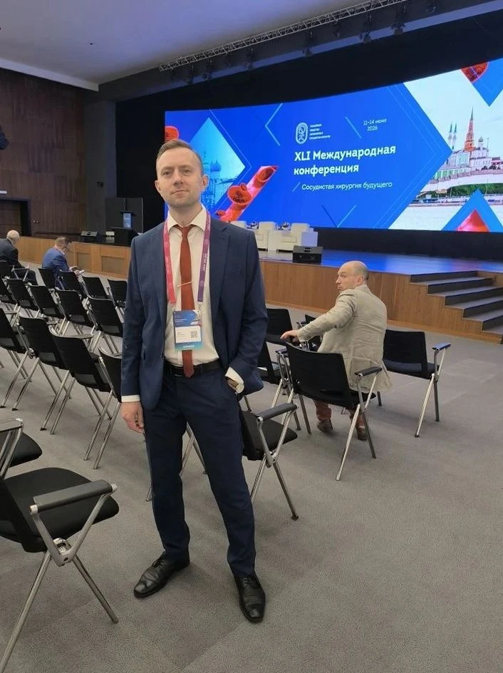 «Сосудистая хирургия будущего»

🔹Под таким названием в Казани прошла уже сорок первая международная