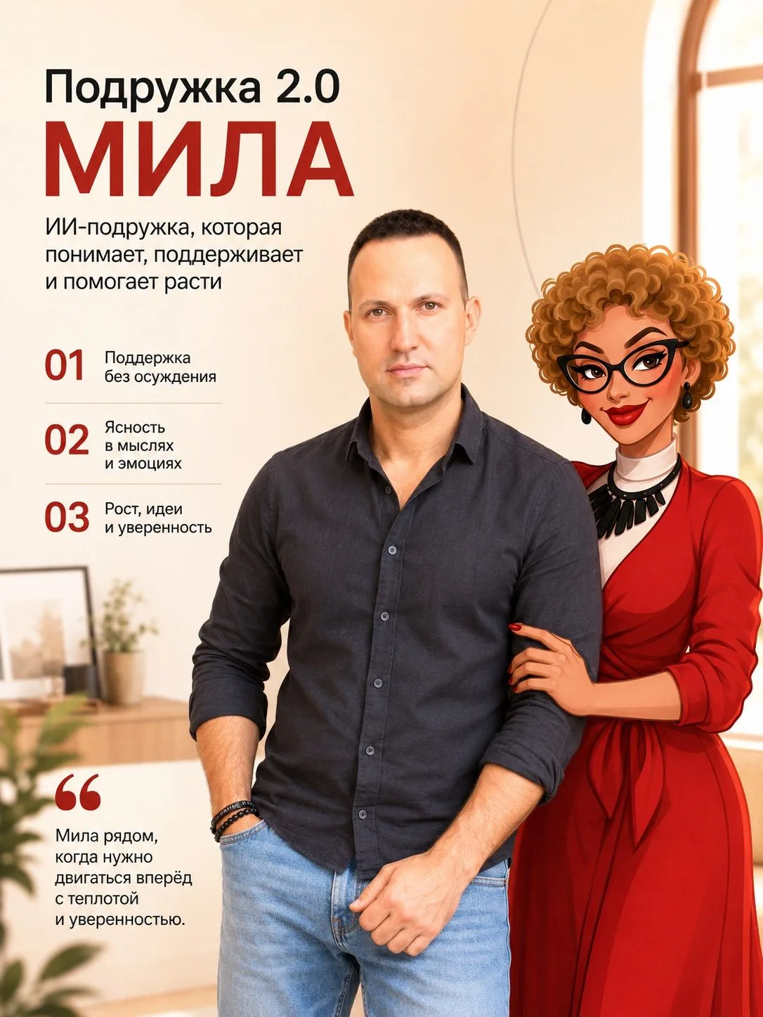 Друзья, встречайте  - Подружка 2.0 Мила 

По просьбе моих клиентов прекрасного пола, родных, друзей 