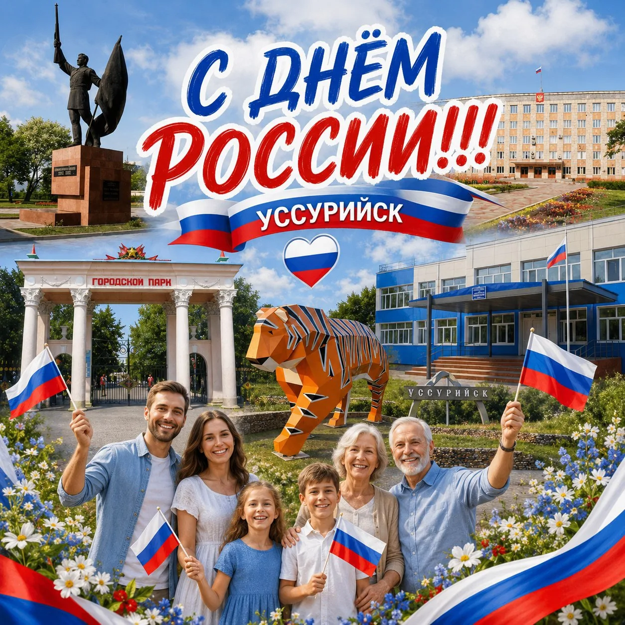 🇷🇺Сегодня мы отмечаем один из самых значимых праздников нашей страны — День России! 🎉 Этот день с