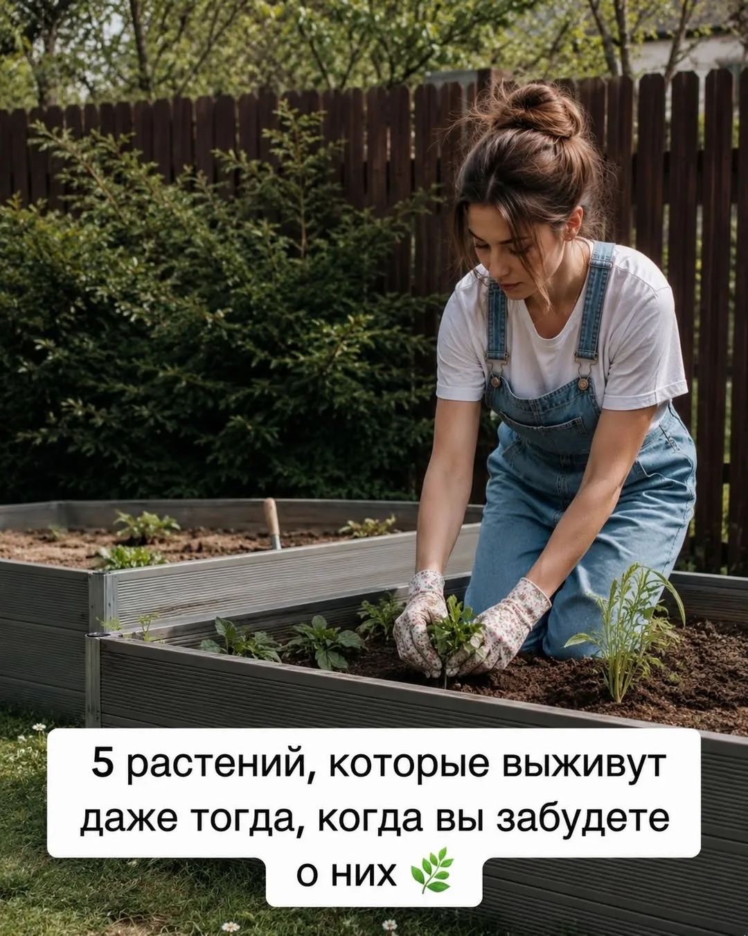 5 неприхотливых растений 
Режим: ДАЧА ♥️