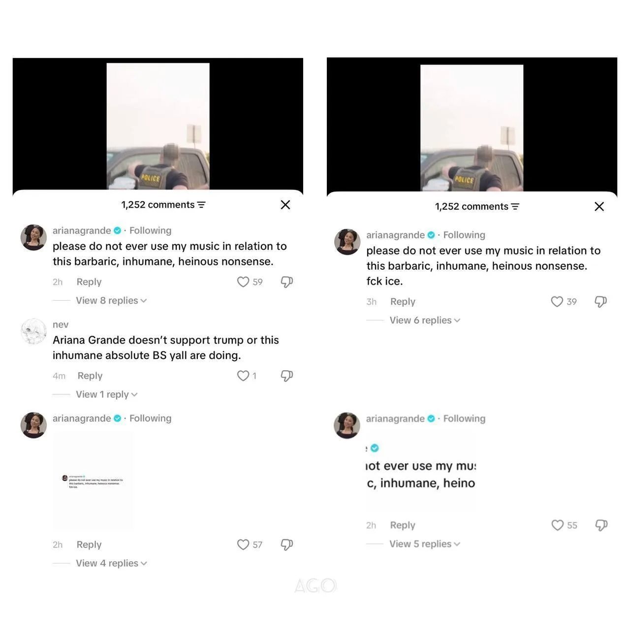 В недавнем TikTok-видео от официального аккаунта Белого дома с кадрами задержаний агентами Иммиграци
