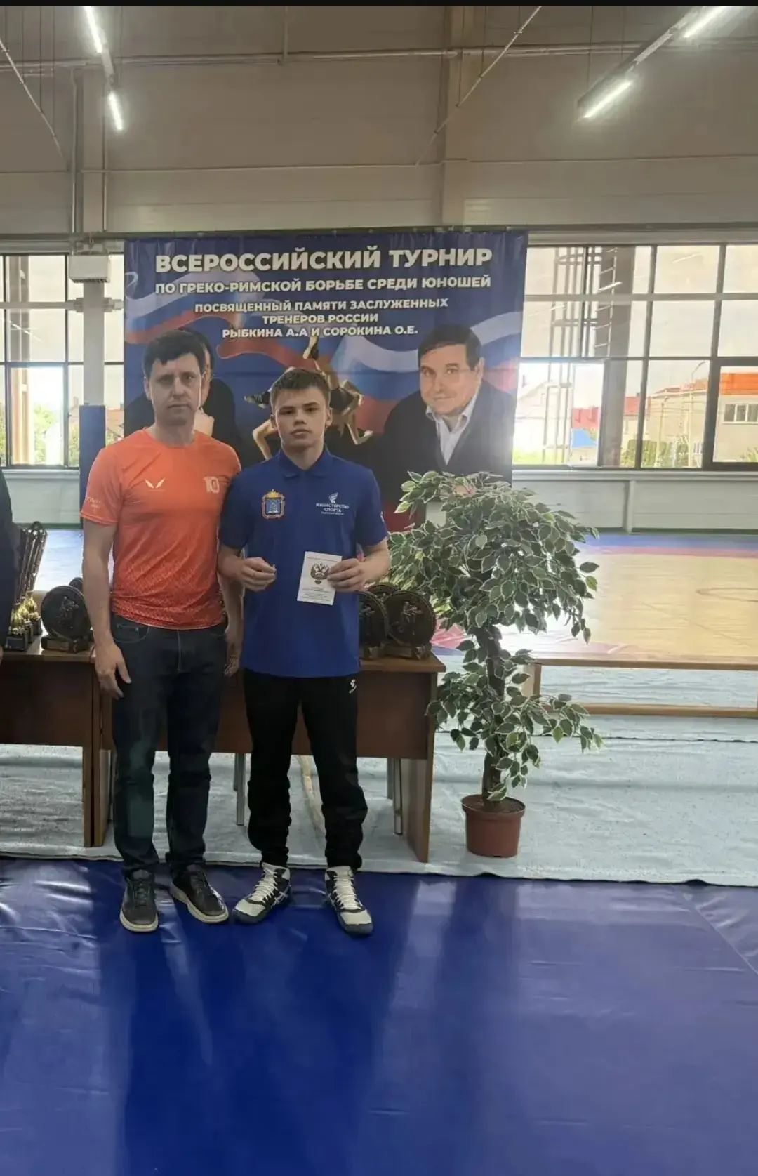 Кадет 31 учебной группы Жаров Иван завоевал титул кандидата в мастера спорта по греко-римской борьбе
