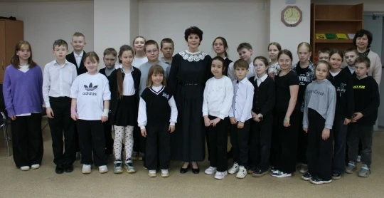В Центральной районной библиотеке прошла творческая встреча учеников 3А и 3Б классов Стуловской школ