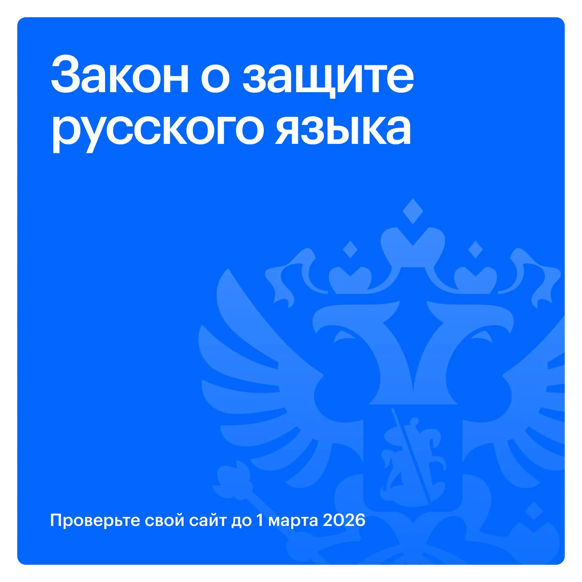 1 марта 2026 года в силу вступит закон о защите русского языка 🇷🇺

Компаниям предстоит пересмотрет