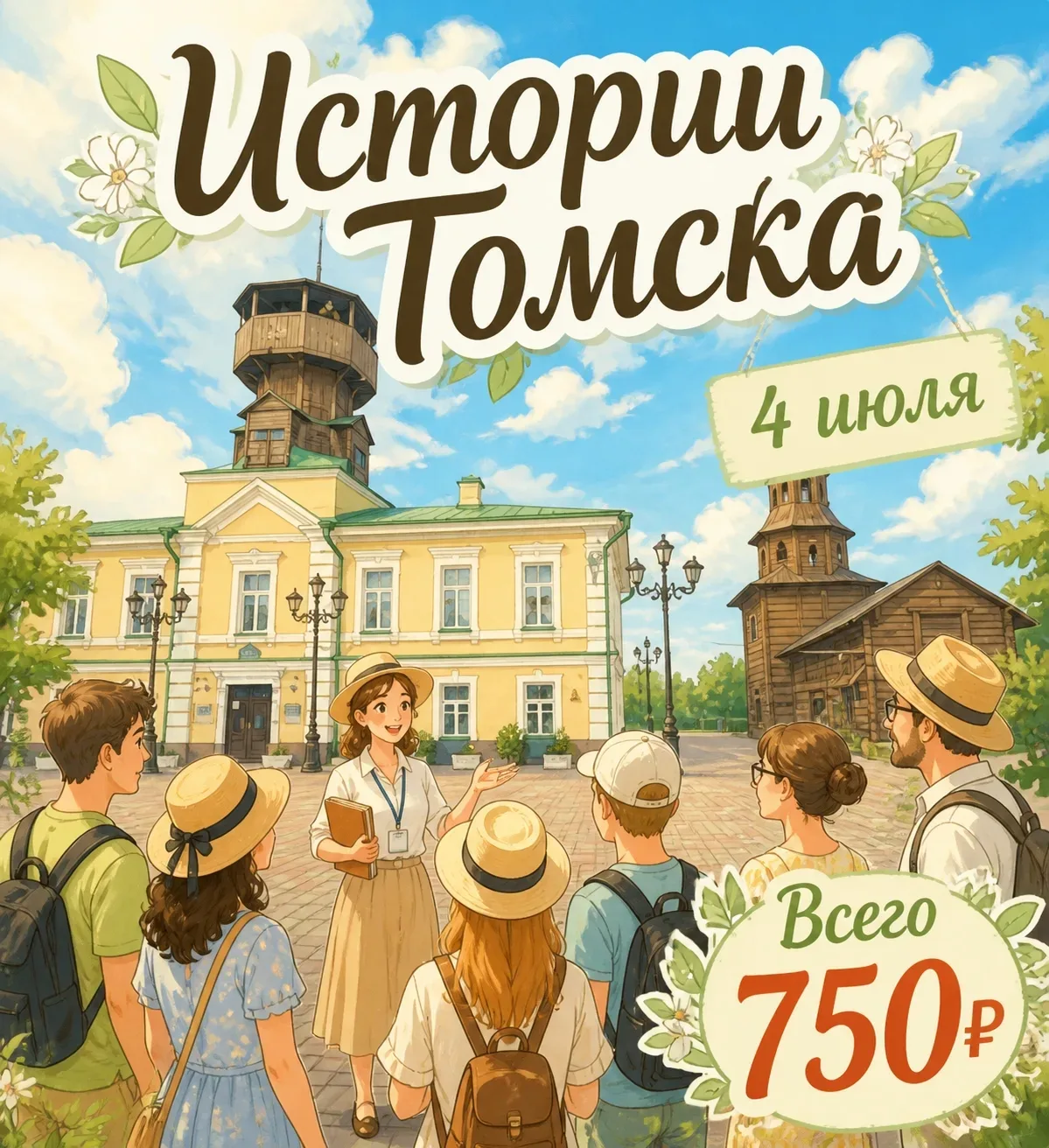 🌤️ Июльский вечер, легкий ветерок и тайны старого Томска...

Хотите узнать всё самое интересное о л