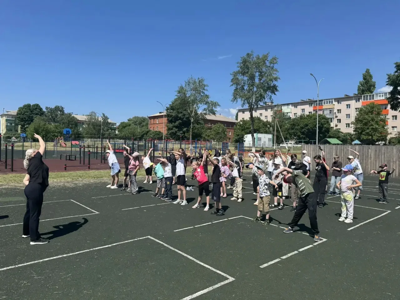 📆 5 июня преподаватель по хореографии Головлева Г. Н. провела мероприятие для воспитанников школьно