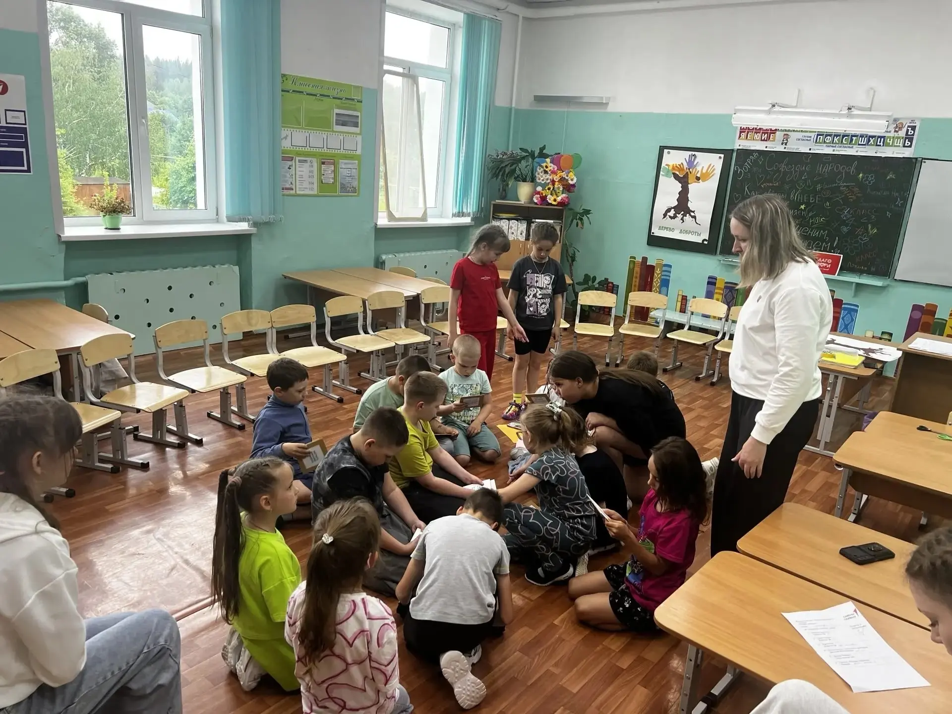 9 июня в нашем лагере прошёл День Первых! В этот день мы пригласили гостей из местного отделения Дви