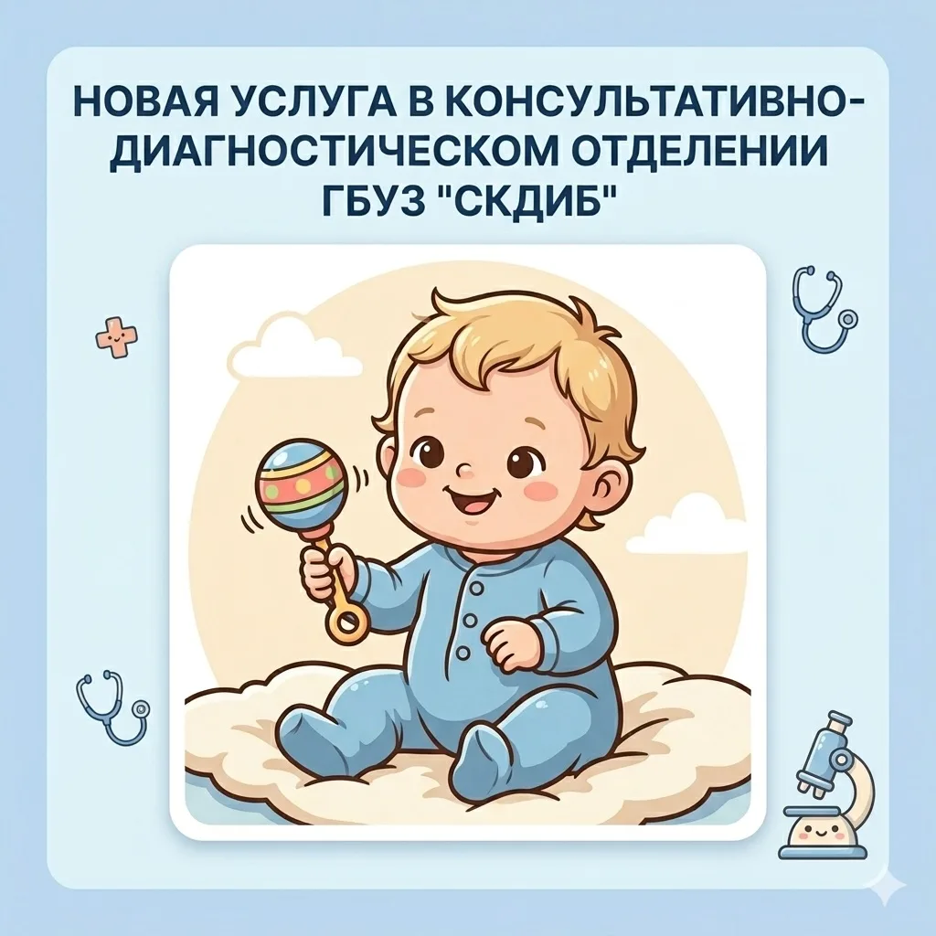Новая услуга в консультативно-диагностическом отделении ГБУЗ «СКДИБ»: готовимся к детскому саду и шк
