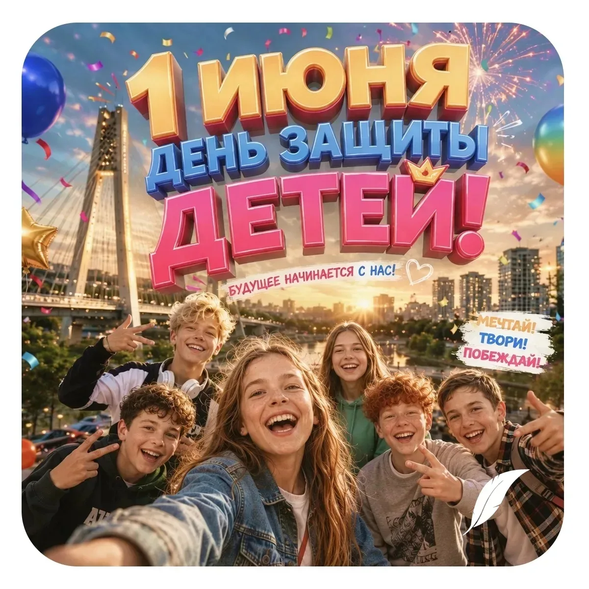🌺🌞С ДНЁМ ЗАЩИТЫ ДЕТЕЙ!🌞 🌺

🎈Дорогие наши дети, уважаемые родители!
От всей души поздравляем вас